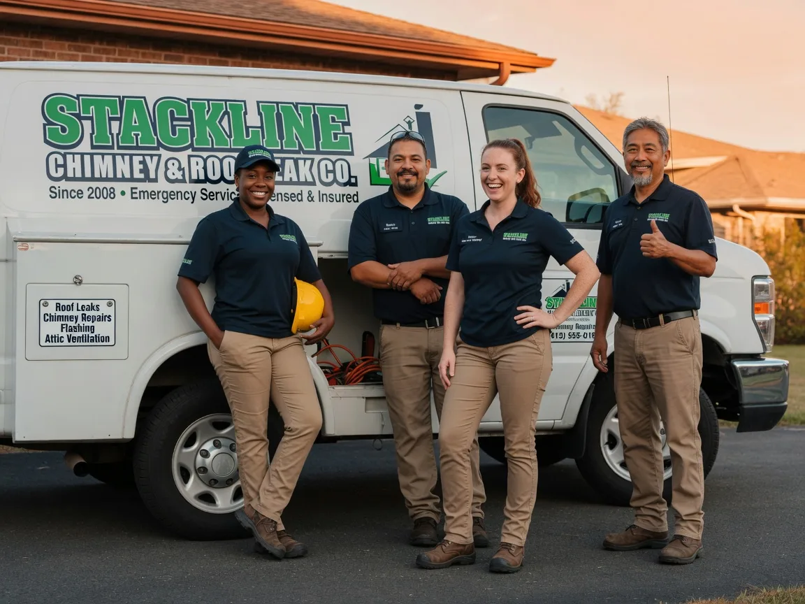 Chimney flashing repair company in Asbury, WV